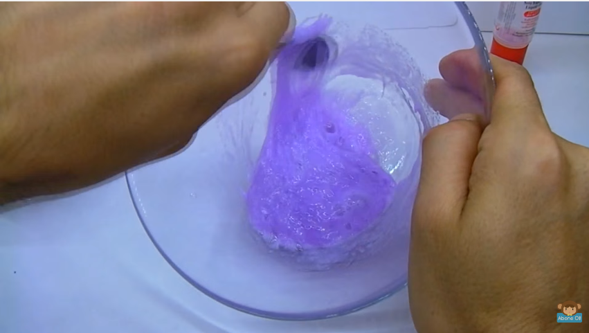 Boraksız Slime nasıl yapılır