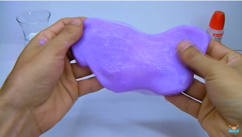 gum slime yapımı