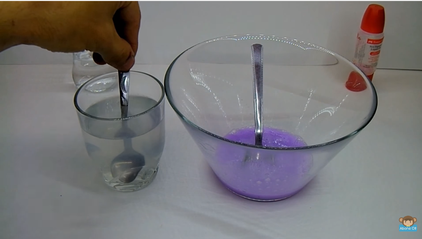 slime yapımı